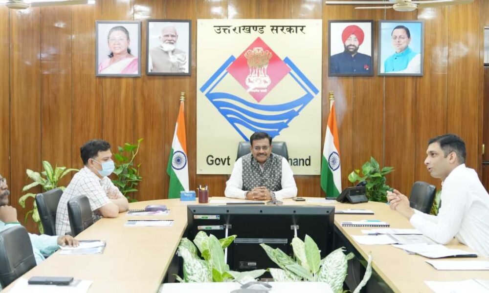 एशियाई विकास बैंक सहायतित टिहरी झील एरिया डेवलपमेंट प्रोजेक्ट उच्चाधिकार प्राप्त समिति की बैठक आयोजित