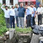 भारी बारिश से प्रभावित क्षेत्रों का निरीक्षण, मालसी नए पुल की नई अपडेट