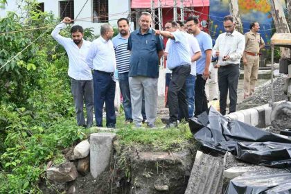 भारी बारिश से प्रभावित क्षेत्रों का निरीक्षण, मालसी नए पुल की नई अपडेट