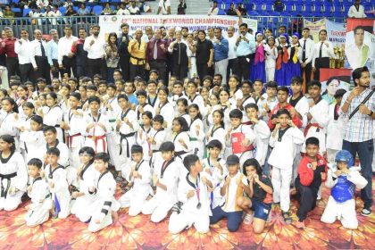 खेल मंत्री ने किया दो राष्ट्रीय ताइक्वांडो प्रतियोगिताओं का समापन, पदक विजेता हुए सम्मानित