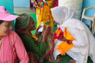 जिला पंचायत सदस्य प्रत्याशी कंचन गुनसोला ने अपना चुनाव प्रचार किया तेज