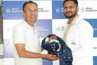 ऑल्ट्रस हेल्थकेयर ने की नवजात शिशु की जीवन रक्षक सर्जरी