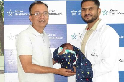 ऑल्ट्रस हेल्थकेयर ने की नवजात शिशु की जीवन रक्षक सर्जरी