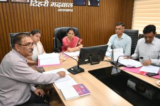 बूथ लेवल ऑफिसर की नियुक्ति और बूथ व्यवस्था के संबंध में बैठक सम्पन्न