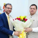 मुख्यमंत्री पुष्कर सिंह धामी से आरबीआई गवर्नर संजय मल्होत्रा ने की शिष्टाचार भेंट