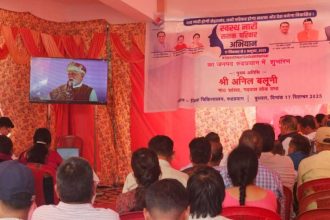 सचिव शैलेष बगोली ने आपदा से क्षतिग्रस्त पेयजल लाइनों को जल्द से जल्द दुरुस्त करने के निर्देश दिए