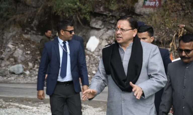 मुख्यमंत्री धामी ने किया कैंचीधाम बाईपास का स्थलीय निरीक्षण, यात्रा सीजन से पूर्व कार्य पूर्ण करने के निर्देश