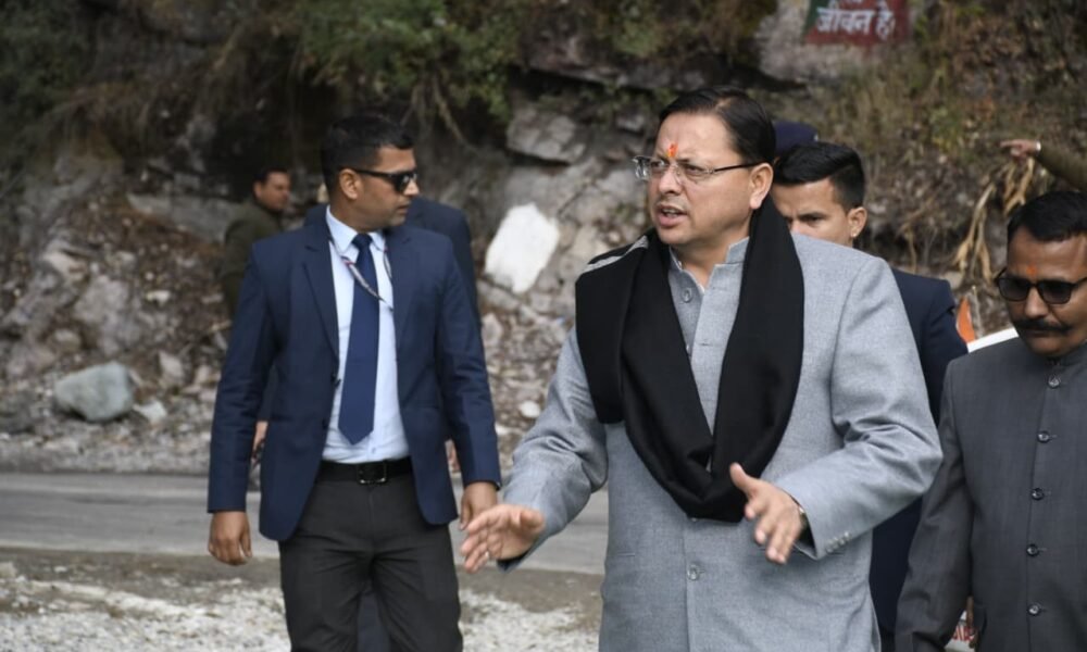 मुख्यमंत्री धामी ने किया कैंचीधाम बाईपास का स्थलीय निरीक्षण, यात्रा सीजन से पूर्व कार्य पूर्ण करने के निर्देश