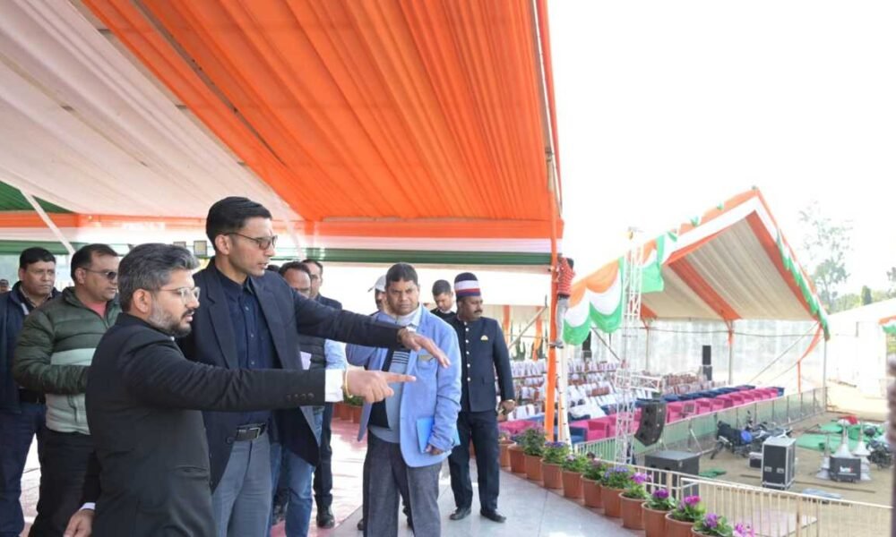 गणतंत्र दिवस को भव्य एवं गरिमामय बनाने हेतु देहरादून में सभी तैयारियाँ पूर्ण